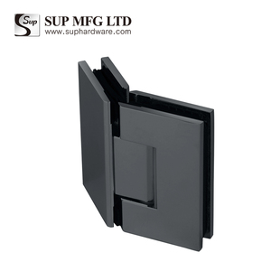 Bisagra de resorte para ducha para América del <span class=keywords><strong>Norte</strong></span> - Estilo delgado con rejilla hueca 135 °   Herrajes para Puertas de Vidrio sin Marco - Product Image 5