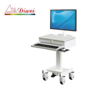 Chariot d'équipement médical avec canal de passage de câbles sécurisé - Product Image 1