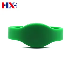 उच्च डिजाइन अनुकूलित निविड़ अंधकार विरोधी छेड़छाड़ अस्पतालों के लिए एनएफसी स्मार्ट wristband