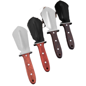 Personalizzabile in acciaio inox pala <span class=keywords><strong>giardiniere</strong></span> manico in legno Mini strumento da giardino manuale per accessori da giardino - Product Image 1