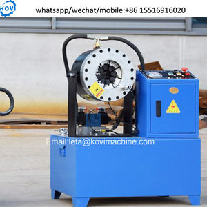 <span class=keywords><strong>Presse</strong></span> à tube automatique 1/4 "jusqu'à 4" Machine à boucle de tube de sertissage de tuyau en aluminium électrique - Product Image 3