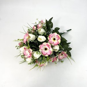 36 Têtes 48cm Grand Bouquet de <span class=keywords><strong>Fleurs</strong></span> Artificielles Arrangement de Chrysanthème en Soie Bouquet de <span class=keywords><strong>Fleurs</strong></span> Décor Funéraire - Product Image 3