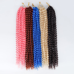 Extensions de cheveux torsadés au crochet de 18 pouces en gros, extensions de tresses torsadées faites à la main pour femmes africaines - Product Image 3