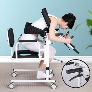 Xe di chuyển đa năng thủy lực hỗ trợ người già vệ sinh, có ghế ngồi và dây an toàn - Product Image 4