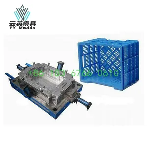 Custom Injection Plastic Mold Fabricante Para Supermercado Cesta rotatividade caixa Mold
