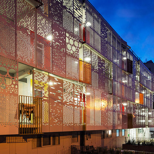 Panneaux de mur rideau modernes en aluminium anodisé anti-corrosion pour la décoration intérieure des centres commerciaux - Product Image 3