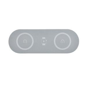 Nuevo <span class=keywords><strong>cargador</strong></span> inalámbrico <span class=keywords><strong>de</strong></span> carga rápida dual <span class=keywords><strong>de</strong></span> 15W para ambos teléfonos móviles <span class=keywords><strong>cargador</strong></span> inalámbrico magnético <span class=keywords><strong>de</strong></span> aleación <span class=keywords><strong>de</strong></span> Zinc para auriculares Relojes - Product Image 1