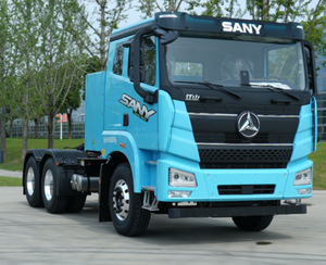 รถบรรทุกหัวลากดีเซล 6x4 รุ่น HGC42503SWSEV3 เกียร์อัตโนมัติ พวงมาลัยซ้าย รับน้ำหนักได้มากกว่า 50 ตัน ใหม่ ยูโร 5 สำหรับขนส่งโลจิสติกส์ - Product Image 5
