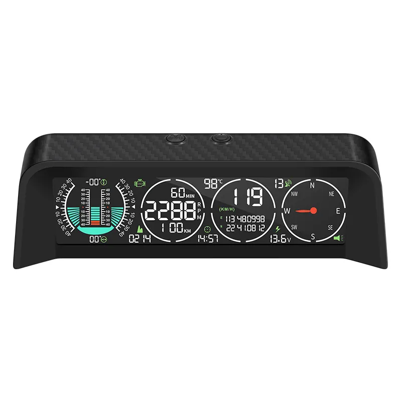 3 1 다기능 GPS HUD 디스플레이 + 디지털 경사계 각도 측정 레이저 + OBD HUD 자동차 스캐너 진단 도구 자동차