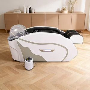 K Fully automatic intelligent electric massage hair washing head therapy bed barbershop beauty bed steam therapy - Product Image 3
