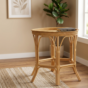 Tables basses en rotin et bois artisanales, incontournables, nouveautés, tables basses uniques, meubles d'appoint du Vietnam - Product Image 1