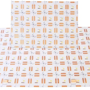 Flex LED bảng điều chỉnh tấm cắt gắn tấm 1-LED-Cắt RGBW 160 độ ống kính CUL CE LED Đèn nền mô-đun Ra>95 RGB + CCT 5in1 cắt - Product Image 1