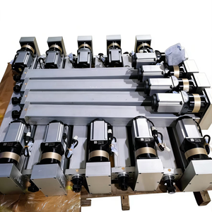 แพลตฟอร์มเคลื่อนที่แบบกระบอกลมเซอร์โว แอคชูเอเตอร์แบบเส้นตรง 12V 500 มม. มอเตอร์กระบอกสูบและเกียร์ - Product Image 1