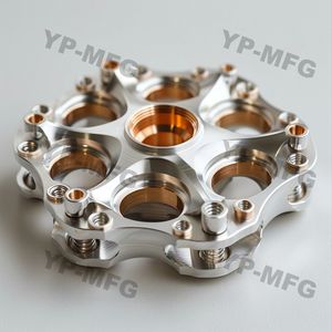 การขึ้นรูปชิ้นส่วนอะลูมิเนียมด้วยเครื่อง CNC แบบ 5 แกนความแม่นยำสูง การตัดลวดด้วยไฟฟ้า (Wire EDM) การประมวลผลวัสดุผสม การกลึง CNC แบบกำหนดเอง - Product Image 2