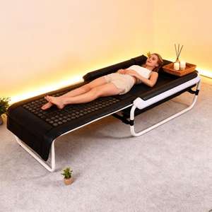 Tempat Tidur Pijat Jade Mewah Bersertifikasi POP RELAX CE RoHS IEC FCC dengan Fitur Pemanas dan Kiropraktik - Product Image 2