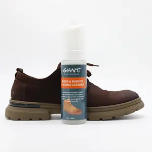 Ayakkabı bakımı toptan ayakkabı temizleyici süet temizleme köpük sprey susuz yıkama ürün süet ve nubuk köpük temizleyici ayakkabı bakımı