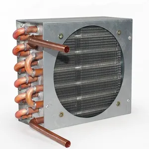 Prix du condenseur de réfrigérateur à ailettes refroidi par air de haute qualité