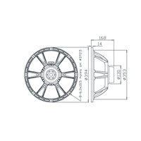 Caisson de basses professionnel en néodyme de 15 pouces Caisson de basses en bois alimenté pour les systèmes de sonorisation de haut-parleurs Line Array PA