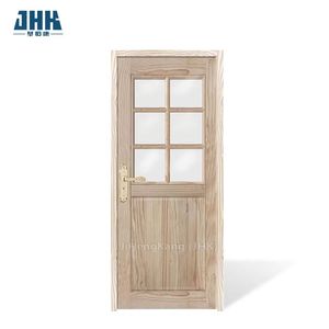 Portes intérieures <span class=keywords><strong>en</strong></span> <span class=keywords><strong>bois</strong></span> massif JHK-G29-3A, <span class=keywords><strong>style</strong></span> moderne avec arche supérieure, <span class=keywords><strong>en</strong></span> <span class=keywords><strong>bois</strong></span> d'aulne, design de <span class=keywords><strong>porte</strong></span> battante pour salon et <span class=keywords><strong>atelier</strong></span> - Product Image 1