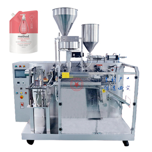 Máquina automática de llenado de bolsas de pie para salsa de jugo de aceite líquido para pequeñas empresas Ketchup Doypack máquina de embalaje de bolsas - Product Image 6