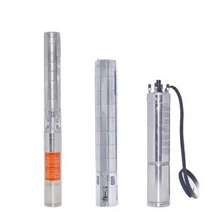 HOP Submersible deep well pump AC solar power borehole water well pump system for irrigation