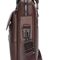 Grand sac porte-documents en cuir PU Vintage Vente en gros de sacs à main de haute qualité pour hommes Sac de messager pour le bureau et les mains