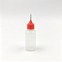 Bouteilles compte-gouttes à pointe fine en plastique LDPE, bouteilles applicatrices pour colle, encre, peinture, peinture acrylique, quilling sur papier, artisanat DIY