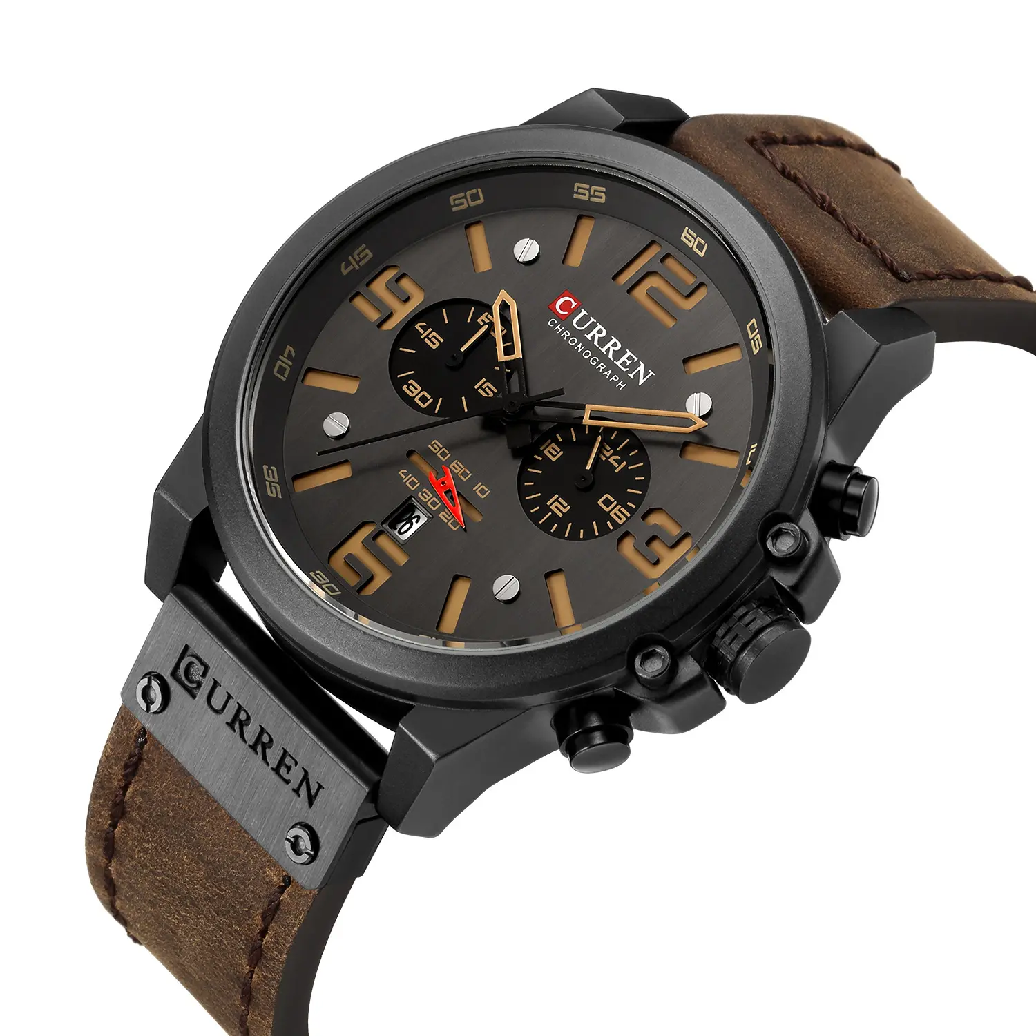 Newest Men Watches CURREN 8314 Leather Date Male Clock Relogio Masculino Top Brand Luxury Quartz Mens Wristwatches