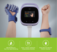 2025 dispositifs robotiques de rééducation de la main dispositif professionnel de formation de rééducation de la fonction de la main fournitures médicales gants de Robot