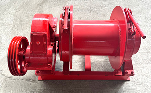 페이유 맞춤형 내구성 윈치 모터 엔진 기어 3톤 용량 200M 리프팅 높이 미국 호이스트 공장 해양 목재용 - Product Image 2