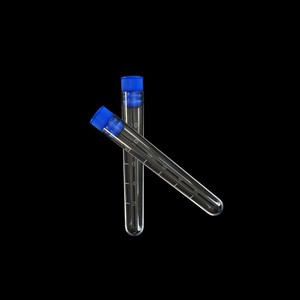 Kangxin Transparent <b>Plastic</b> Test <b>Tubes</b> PS Material Premium Grade Laboratory Consumables Ordinary Test <b>Tube</b> KX67 - Product Image 1