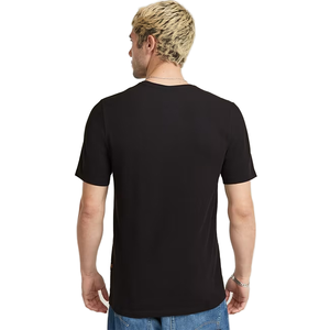 Guangzhou Jwin vente en gros 180 Gsm coton noir basique <span class=keywords><strong>Slim</strong></span> <span class=keywords><strong>Fit</strong></span> hommes été t-shirts pour hommes impression personnalisée logo - Product Image 2