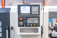 Tour CNC horizontal à banc plat CK6150V avec système GSK/Fanuc, porte-outil de haute précision à 2 axes