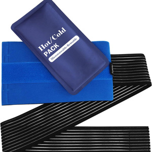 Reusable Hot Cold Gel Pack Nylon Cover Ice Pack for Knee Ankle Sprain Achilles Tendonitis Swelling Relief Physical Therapy