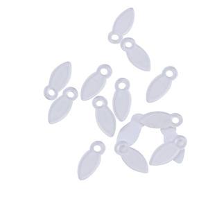 Transparent White Plastic Oval Backing Panel 15x6mm for Photo <b>Frames</b> Home Decor - Product Image 5