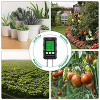 Testeur d'humidité du sol 6 en 1, mesure de la fertilité des plantes, du pH, de la température, de l'intensité lumineuse et de l'humidité, pour le jardin