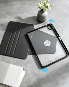 Étui de protection magnétique multifonctionnel en cuir PU avec support rotatif à 360° pour <span class=keywords><strong>iPad</strong></span> 11e et 10e génération Pro 11'' - Product Image 3