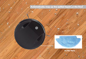Aspiradora Robótica Inteligente para Limpieza del Hogar, Aspiradora Automática, Limpieza Manual de Pisos, Diseño de Alta Calidad, Elegante y Sencilla - Product Image 2