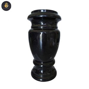 Vases à fleurs de <span class=keywords><strong>cimetière</strong></span> en granit noir absolu pour <span class=keywords><strong>pierre</strong></span> <span class=keywords><strong>tombale</strong></span> - Product Image 1
