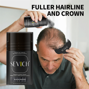 SEVICH Fibres Capillaires Premium 12g – Poudre de Couverture Naturelle pour la Perte de <span class=keywords><strong>Cheveux</strong></span> et les Racines, Résistante à la Chaleur, en Fibres Protéinées - Product Image 4