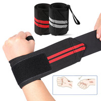 Muñequera Deportiva para Hombre y Mujer, Protección de Muñeca para Levantamiento de Pesas, Fitness, Boxeo, Tenis de Mesa, Ciclismo, Poliéster
