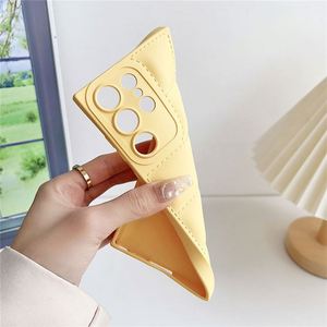 เสื้อโค้ทขนสีลูกกวาดสุดหรูสำหรับ Samsung Galaxy S24 S23 S22 S20 S21และ A25เบาเป็นพิเศษ A54 A55 A14 A34ฝาครอบ5กรัม - Product Image 4