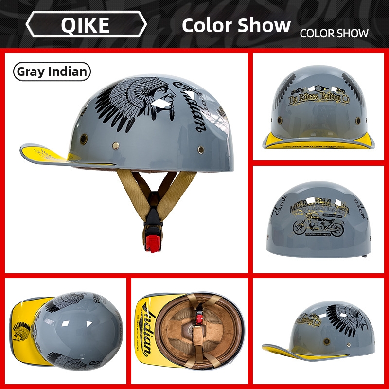 Gray Indian-2nd Generation Baseball Cap