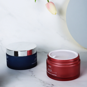 Tùy Chỉnh Sang Trọng 200G 200Ml Rõ Ràng Màu Xanh Màu Xanh Lá Cây Hổ Phách Matte Frosted Rỗng Rộng Miệng Mỹ Phẩm Cơ Thể Bơ Kem Lọ Thủy Tinh Có Nắp Đậy - Product Image 3