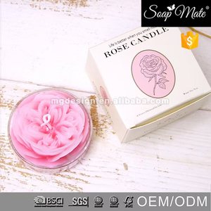 アロマセラピー無煙大豆ワックスローズ花型キャンドルロマンチックな誕生日ギフト香りキャンドル - Product Image 2