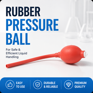 Pompe à bulbe en silicone à connexion unique pour laboratoire, pipette manuelle, balle de gonflage auxiliaire - Product Image 1