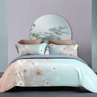 Tissu de literie en coton imprimé, lin de lit, tissu modal à impression multifonctionnelle pour ensemble de draps de lit, nouvelle collection 2022