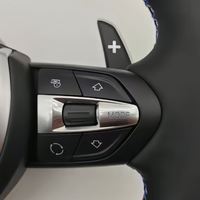 Volant en cuir de style rond classique pour BMW F30 M3 M5 F10 F11 F12 F20 F22 F30 F31 F32 F36 F40 F80 F90 E90 E91 E70