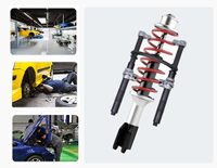 2 Pcs Heavy Duty Car Strut Spring Compressor Shock Absorber Spring Compressor Tool for Car Strut Automotive Repair Tools