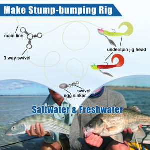 16pcs Swimbait Jig Heads Underspin Jig Head Hooks avec Willow Blade Swim Jigs pour la pêche à l'achigan Spinner Leurre - Product Image 6